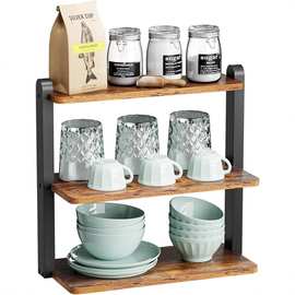 厨房桌面置物架多层整理餐边柜置物架简约调料咖啡甜品收纳架