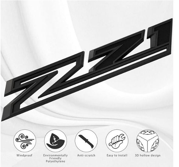 Suitable for 19-2024 Chevrolet Silverado Z71 Side Label, Hood Label, Body Label