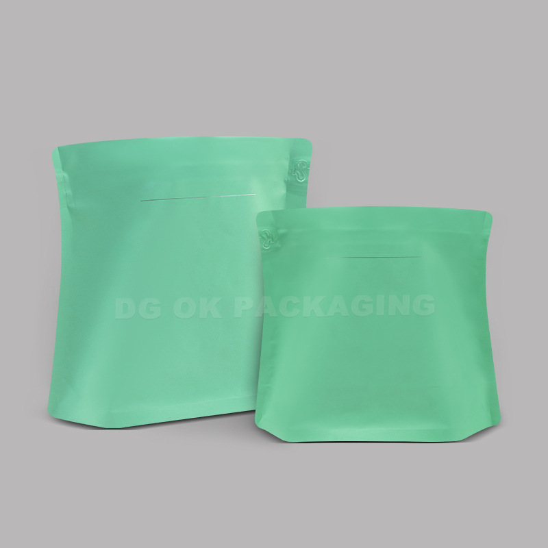 凹印可选择异形铝箔食品包装包装袋小吃腰果坚果绿色复合材料袋