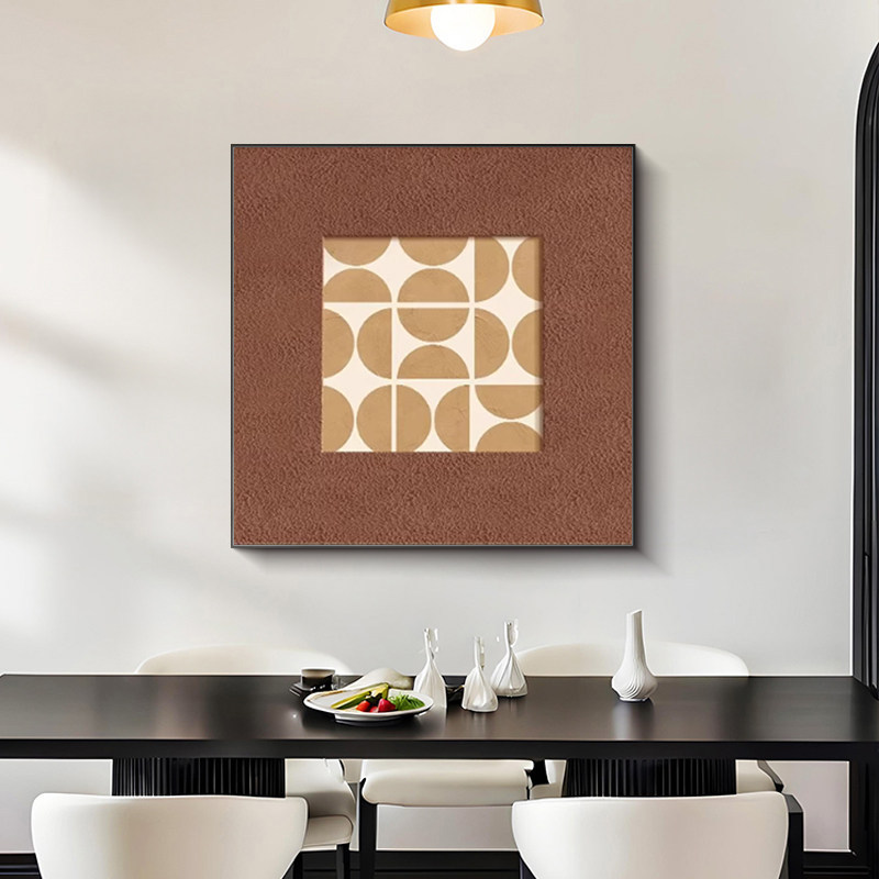 Blanco y negro gris abstracto decoración de comedor pintura moderna simple alta sensación de arte sala de estar colgar pintura pintura dormitorio pintura mural de mesa de comedor