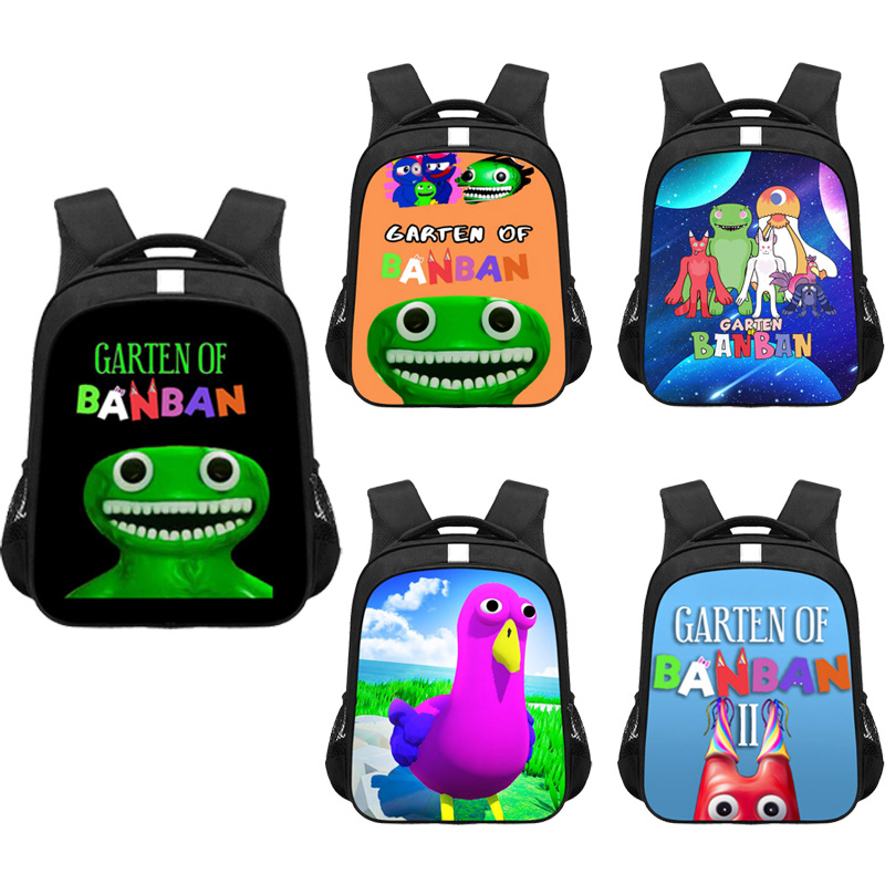 New Garten of Banban Backpacks Garden Game Kindergarten Rucksack Small Schoolbag Children's Backpack Boys Girls Bookbag Gifts