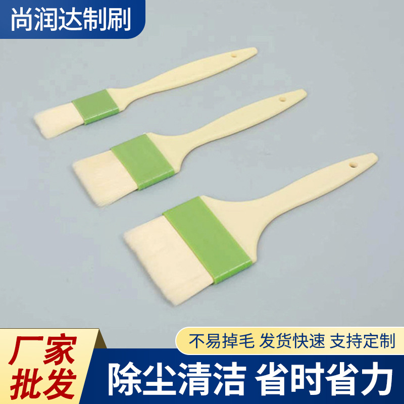 오일 브러쉬 바베큐 브러쉬 주방 팬케이크 베이킹 빵 계란 브러쉬 보풀이없는 가정용 고온 저항성 식품 등급 브러시