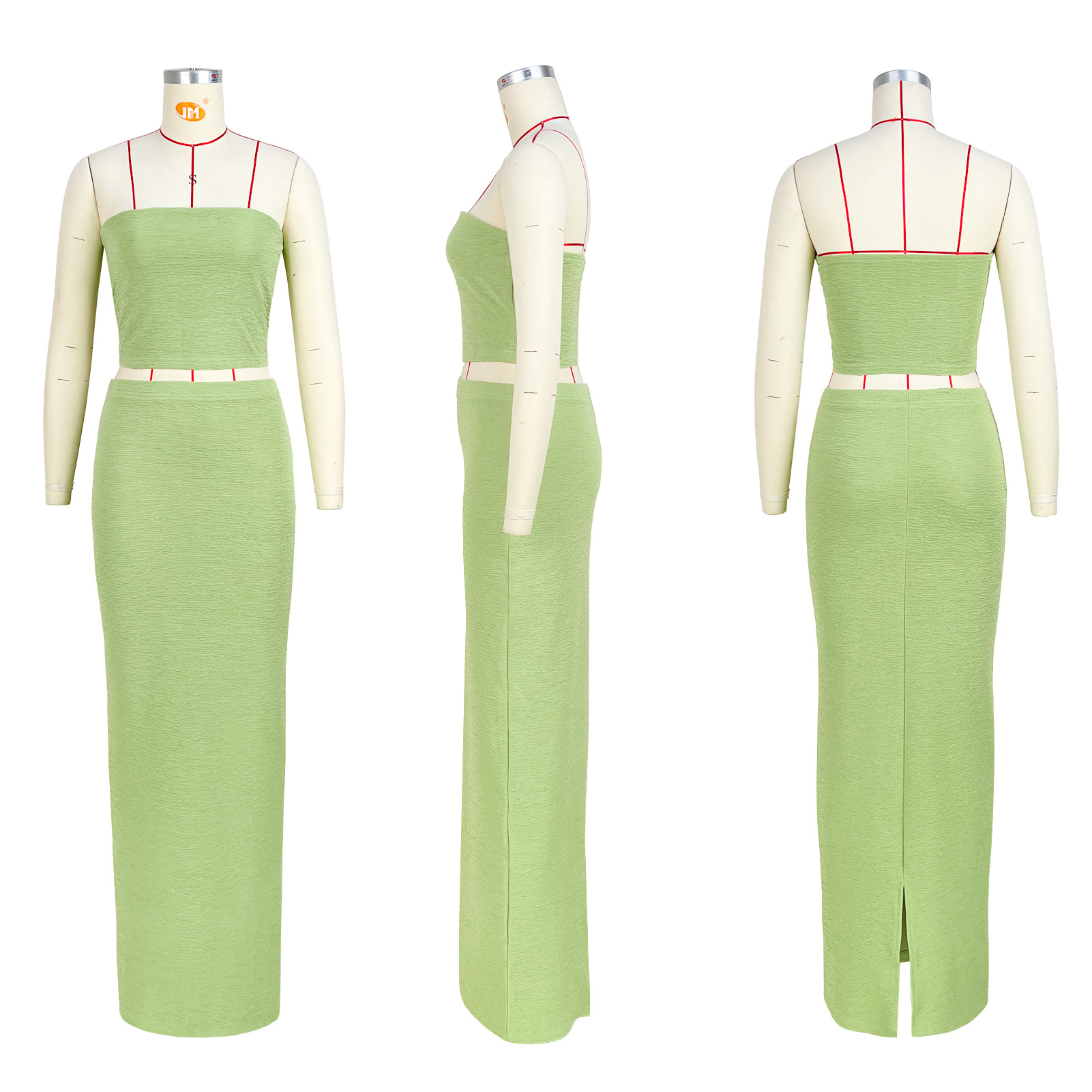 490g Weight Sleeveless Sleeve Length Spandex, Polyester Fabric Type Skirt Co-ord Set Sets Type 2 Pieces Set Quantity Party, Date Occasion Collarless Neckline Skinny Fit Type Solid Color Pattern Summer Season Women's Gender Pleated Design Streetwear Style Party Date Women's Streetwear Solid Color Spandex Polyester Pleated Skirt Co-ord Set Skirt Sets 9