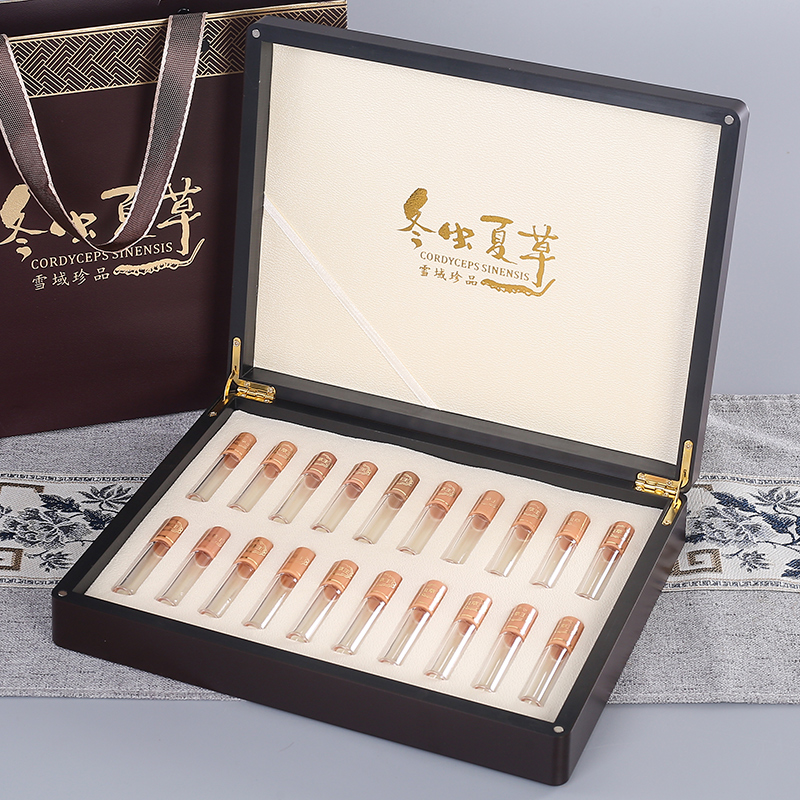 Caja de embalaje de Cordyceps Cordyceps Caja de regalo Caja vacía 10 tubos 20 50 60 cajas de regalo