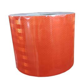 橙色带危险品油罐车配件专用反光条15厘米宽货车车身反光标识贴