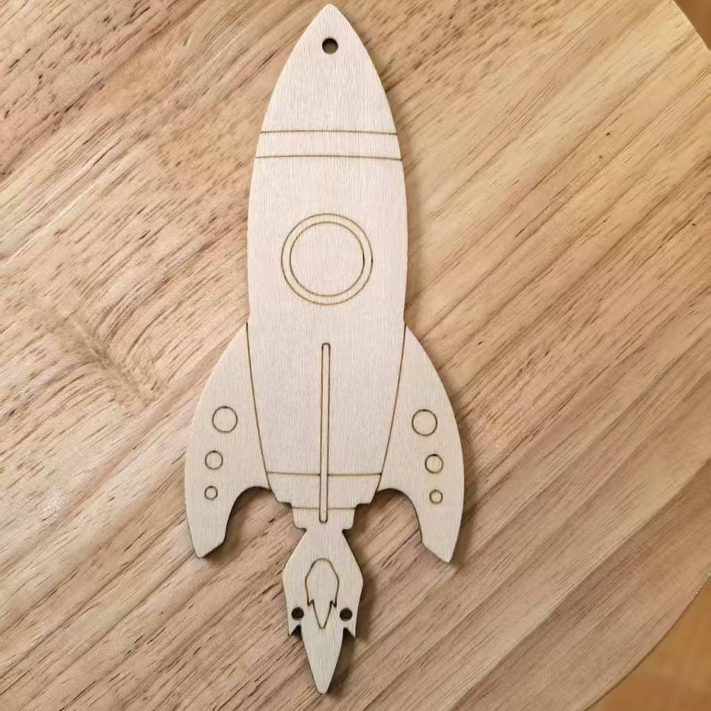 手工动物木板画儿童幼儿园diy填色绘画涂鸦创意益智木质玩具批发