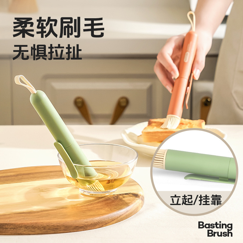 食品級シリカゲルスクレーパー油ブラシ網篩分卵器家庭用耐高温無粘着鍋焙煎ツールセット大全|undefined
