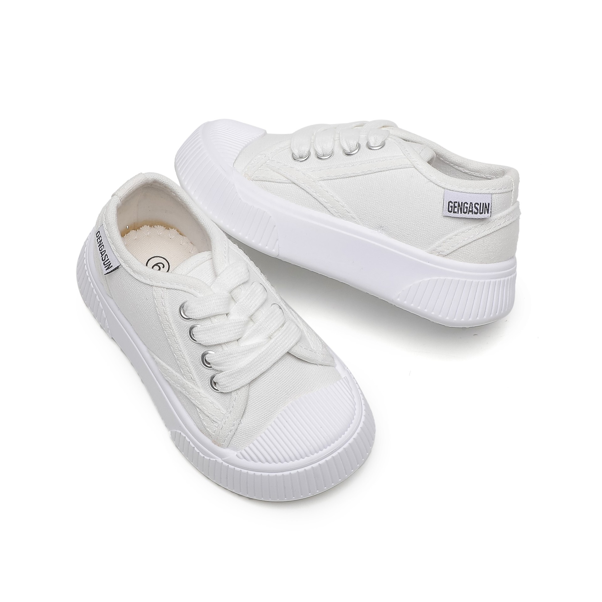 Tela per bambini Edizione coreana Ragazzi e ragazze Tavola Morbida Casual Suola spessa Biscotto Asilo per interni Piccolo bianco_voghion.com