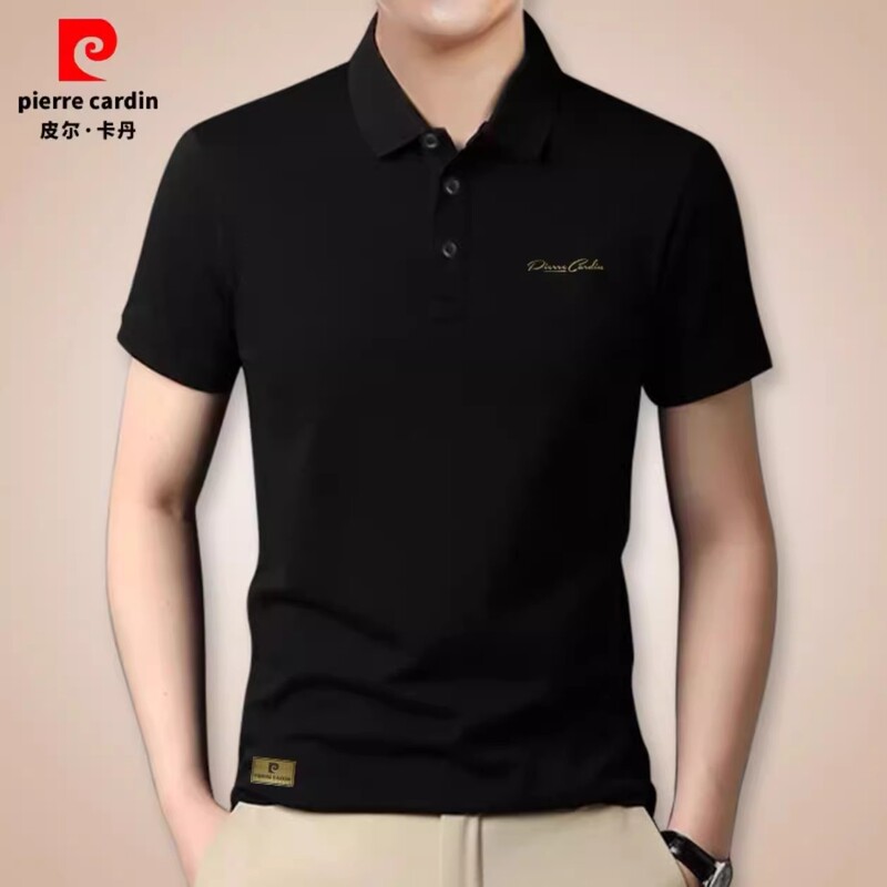 [including tag] Pierre Cardin high-end loose POLO shirt slim slim T-shirt business men's P1522