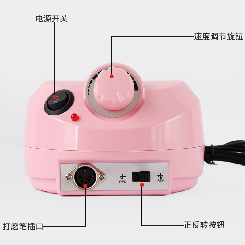 Máquina de amolación de uñas especial 35000RPM amolador de uñas eléctrico amolador de uñas conjunto completo de herramientas de manicuras