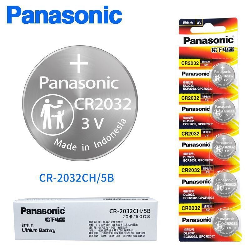 Panasonic/Panasonic Cr2032 Car Key Button Battery Cr2025Cr2016