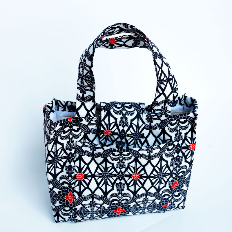 Creative handmade fabric simple kimono clutch bag casual square bag miscellaneous bag shopping bag fashionable travel bag bento bag