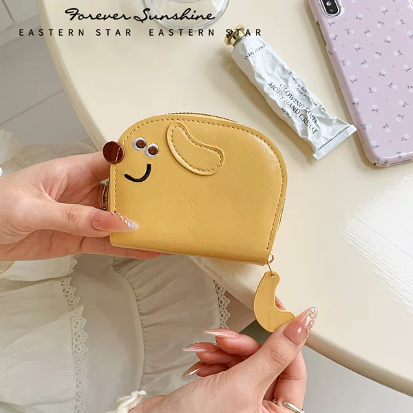 Dachshund Card Holder! Bread Dog Accordion Card Holder, Large Capacity Women's Wallet, Multi-Color, Cute, Student, Simple