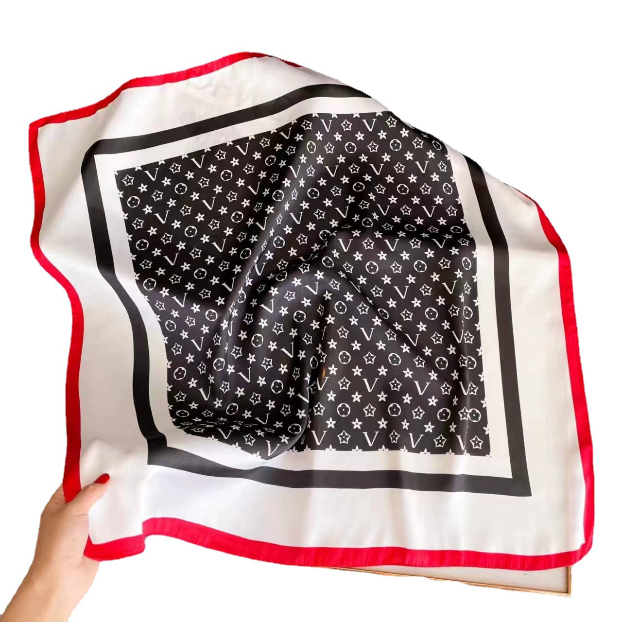 Spring handkerchief, summer scarf, cloak, 2023