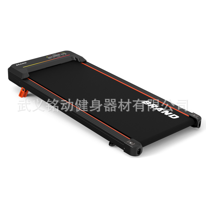 Indoor Sports Flat Treadmill Household Small Mini Foldable Treadmill Silent Walking Machine Fitness Equipment