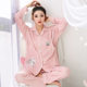 Wholesale clothes nursing pajamas feeding pure cotton pregnant woman set pregnancy postpartum spring and autumn summer thin maternal
