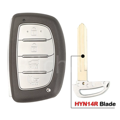 car remote key replacement shell | Car Keys - 4-key-flat-milling-right-hand-blank