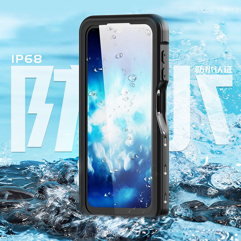 For outdoor sports takeaway Samsung A24 waterproof swimming running samsungA24 mobile phone anti-fall protective case