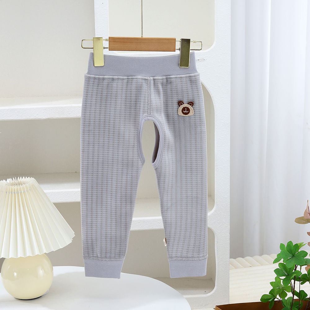 Pantalones infantiles de primavera, otoño, invierno, pantalones infantiles de cintura alta, pantalones leggings infantiles sin hueso