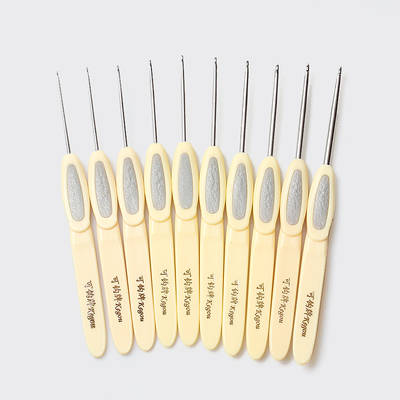 Hook brand crochet hand diy knitting tools full set of hand knitting doll soft handle sweater needle suit baby hair color