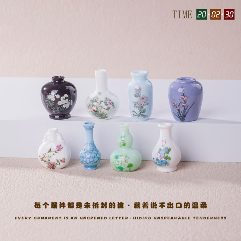 Micro-Landscape Creative New Product, Simulated Flower Vase, Porcelain Vase, DIY Decoration, Home Living Room Small Ornaments, Desktop Small Ornaments Micro-Landscape Creative New Product, Simulated Flower Vase, Porcelain Vase, DIY Decoration, Home Living Room Small Ornaments, Desktop Small Ornaments
