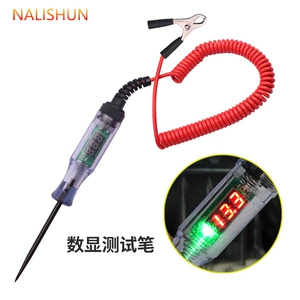 Avtomobil 12V24V avto təmir elektrikçisi, rəqəmsal displeyli elektrik qələm, 12V24V avtomobil təmiri