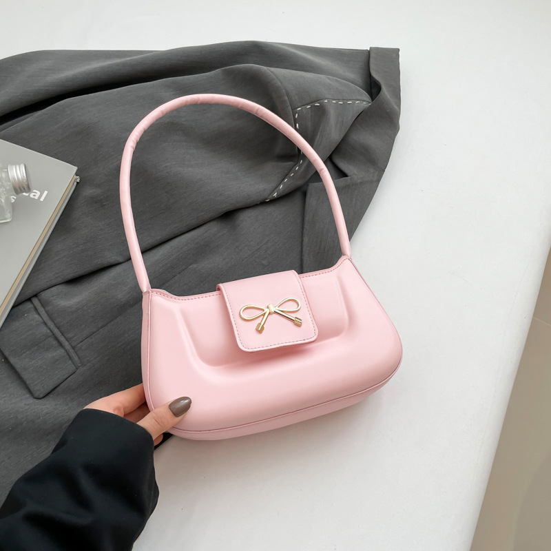 Elegant Women's Small Square Bag Trendy Underarm Shoulder Bag_voghion.com