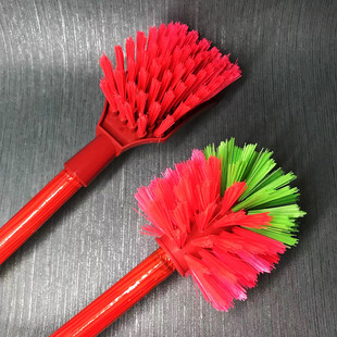Toilet Brush Wooden Handle Brush Cleaning Toilet Brush Square Brush Round Toilet Brush