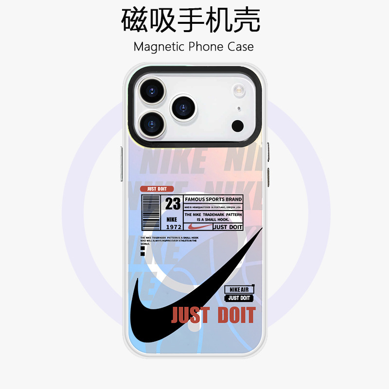 Suitable for Apple iPhone 17Pm Magnetic Phone Case 16Pro 15 Laser 13Promax Colorful 11 Case Cover Suitable for Apple iPhone 17Pm Magnetic Phone Case 16Pro 15 Laser 13Promax Colorful 11 Case Cover