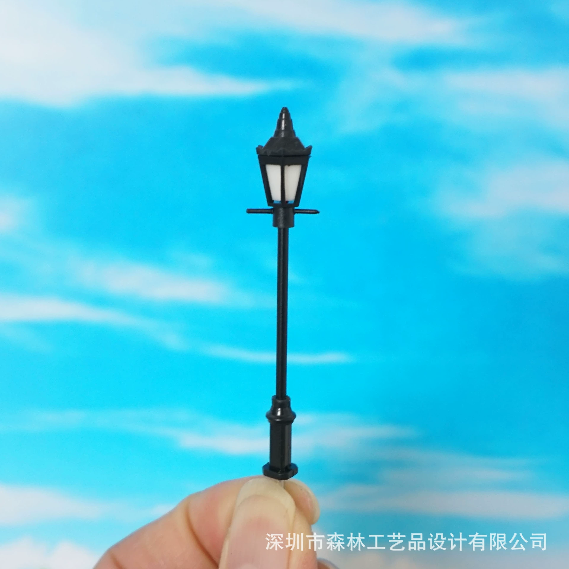 Модель здания материал песочного стола Ландшафтные огни Открытый фон сад lights-FT17