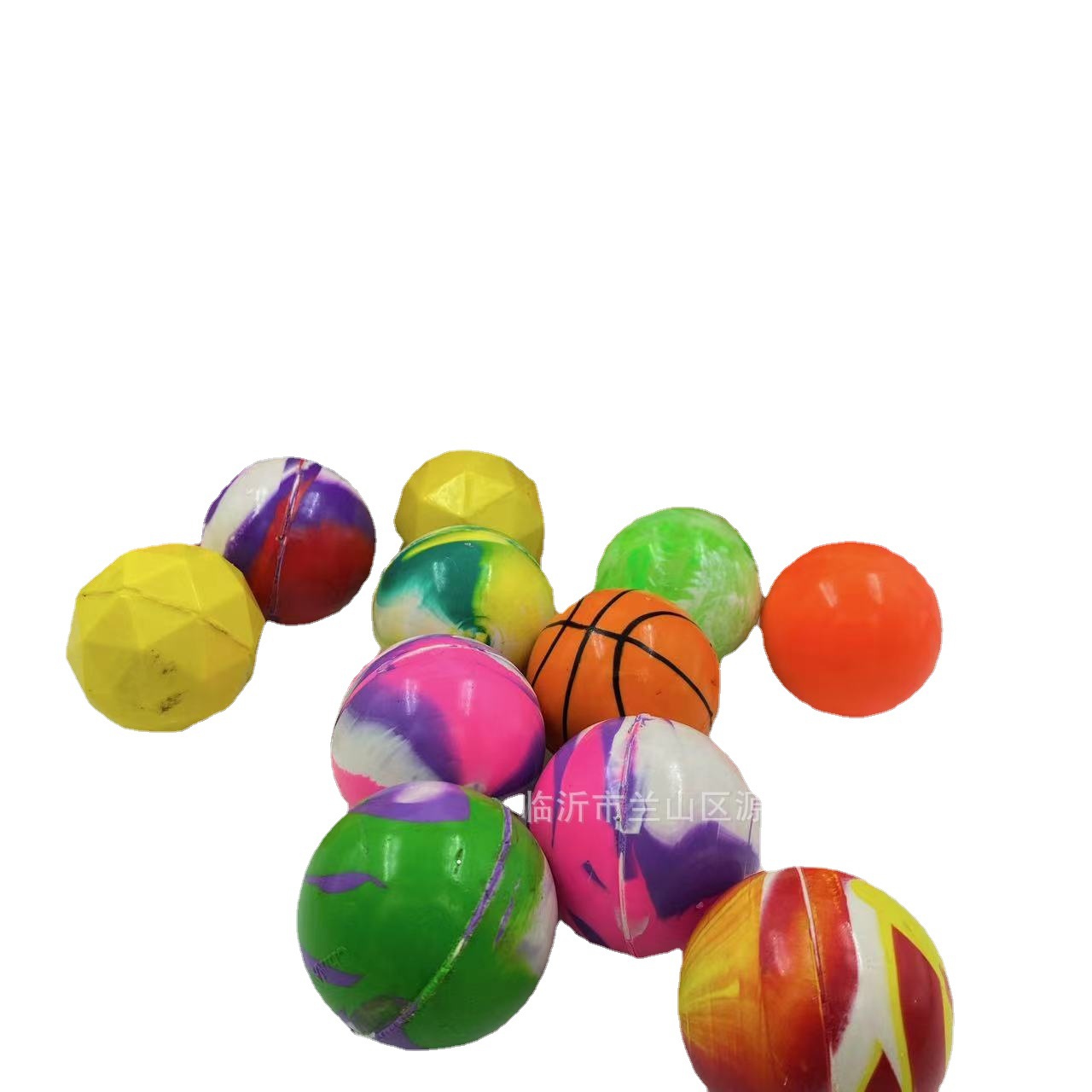 Pelota de rebote de goma Bola de salto sólido espalda Paddle relleno de juguetes para mascotas para niños máquina de giro al por menor especial