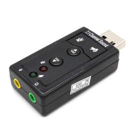 USB声卡 7.1声卡 外置独立USB电脑声卡适配器 免驱 即插即用 声卡