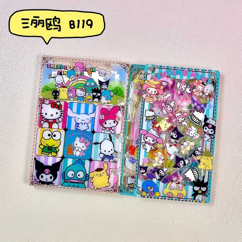 日本の漫画 A7 ルーズリーフノートブックかわいいガーリーハート高価値アニメ学生アクリル|undefined