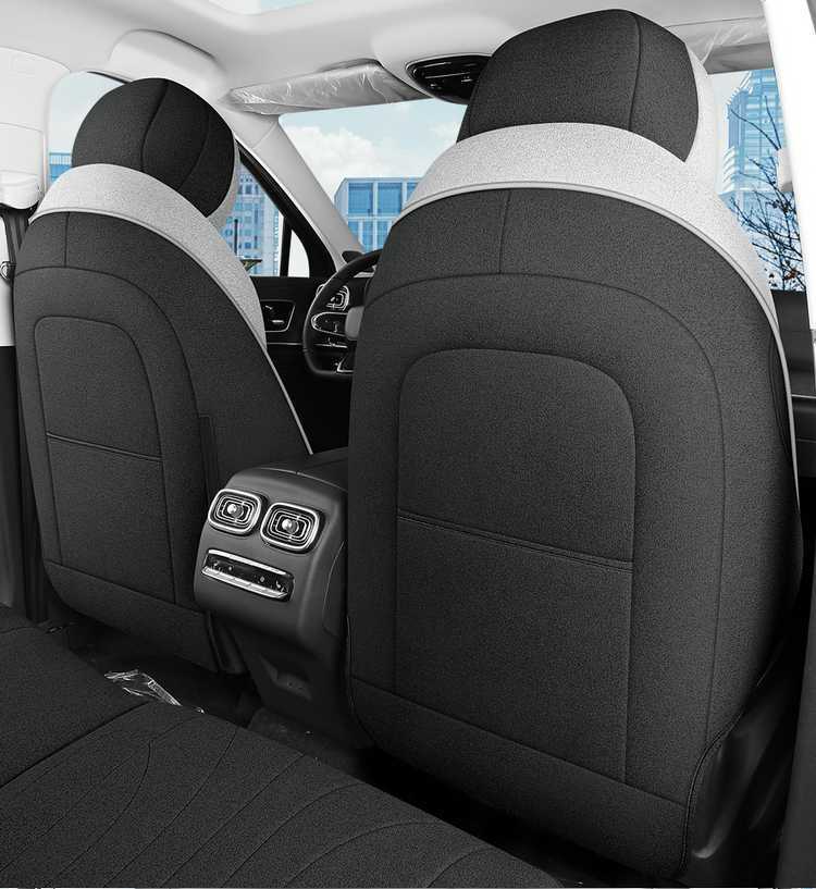 Chery Tiggo 9 seat covers, full-coverage CDM seat covers, suitable for all seasons, made of breathable linen, car accessories, seat cushion covers