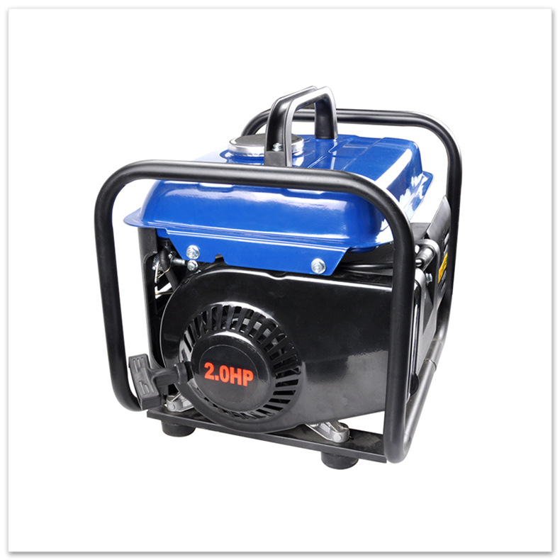 New 950 Gasoline Engine with Frame Portable Small Gasoline Generator Household Single Phase 220V Outdoor Camping