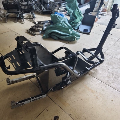 Electric motorcycle tortoise five little turtle: Motorcycle frame