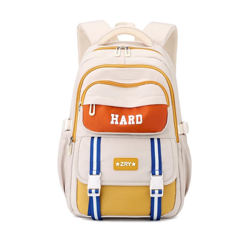 Mochila de pescado natural para estudiantes de escuela secundaria de alta capacidad mochila de grados 3 - 6 mochila mayorista