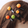 Cute three dimensional small hairgrip, children's brand hair accessory, internet celebrity