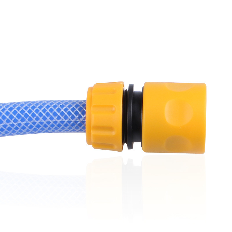 Pistola de agua de lavado de coches conector de parada de agua rápida 1/2 conector de tubería de agua conector de plástico Nuevo Material 4 conector de agua dividida image 5