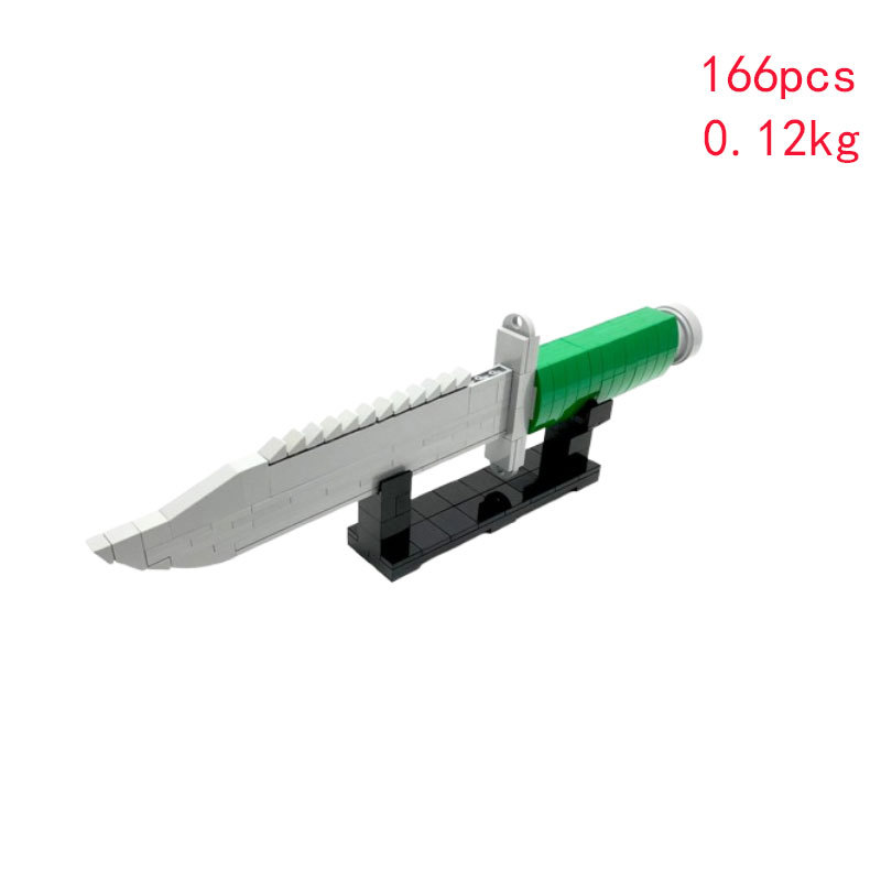 Cross-border Hot-selling In-stock MOC-22771 Small Particle Assembly Building Block Toy Creative Sword DIY Model Ornament_voghion.com