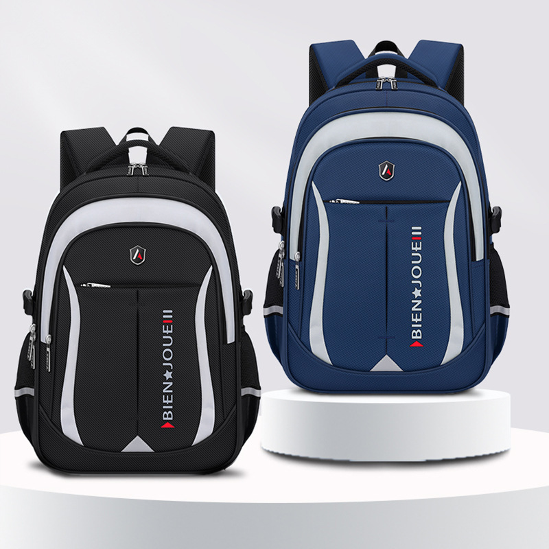 Mochila escolar para niños de grado 3 - 6 para niños de primer grado de escuela secundaria para reducir la carga de la mochila coreana de gran capacidad