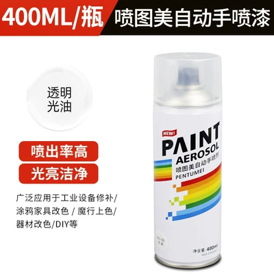 Transparent Varnish Spray Paint Protective Paint for Cars, Metal, and Furniture, Waterproof and Brightening Protective Paint Surface Varnish (Avtomobil boyası) - transparent-and-bright-varnish-self-spray-paint-400ml-340g-400mlbottle