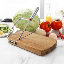 奶酪芝士切分割器相思木奶酪火腿切割器水果切片机厨房工具