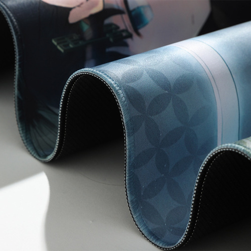 Wave scenery extra large mouse pad Japanese personalized creative thickened office keyboard computer desk pad waterproof pad