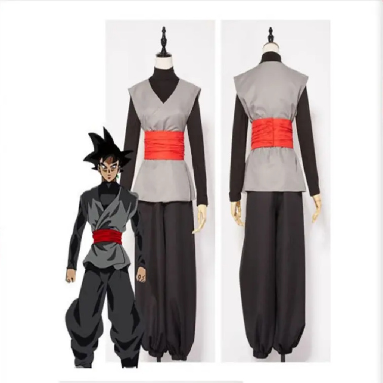 Wholesale Dragon Ball Super zamas cosplay clothing Japanese anime costume Halloween costume black Wukong suit Wholesale Dragon Ball Super zamas cosplay clothing Japanese anime costume Halloween costume black Wukong suit