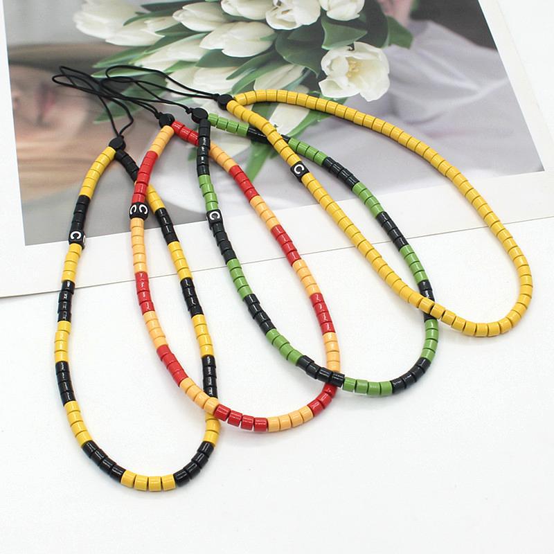 Internet Celebrity Hot Sale Anti-lost Mobile Phone Charm Rainbow Mobile Phone Charm Same Enamel Beads Diy Mobile Phone Lanyard Factory Direct Sales display picture 6