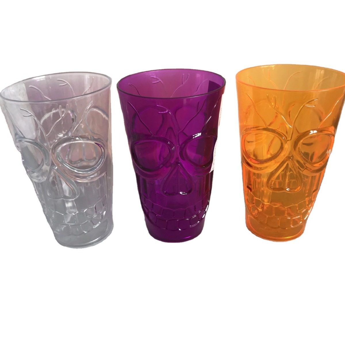厂家直销万圣节鬼骷髅头杯子 ktv酒吧创意酒杯 饮料杯