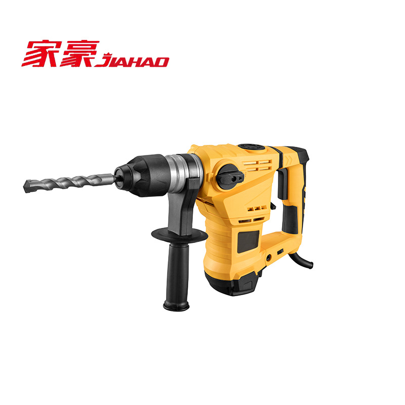 家豪电锤电镐JH-32C-1 多功能1500W减震凿岩凿石电钻三用电锤钻孔