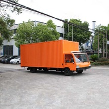 重型飞翼门电动物流车厂区机场车间仓库电动搬运车近距离货物转运