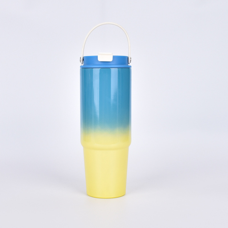 対外貿易東南アジアの新型30oz、20 oz304二層ステンレス保冷カスタムタイプの自動車カップストローカップ|undefined